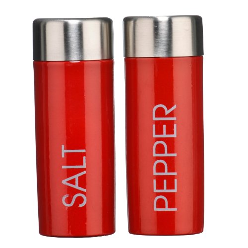 Premier Service sel et poivre Émail Rouge