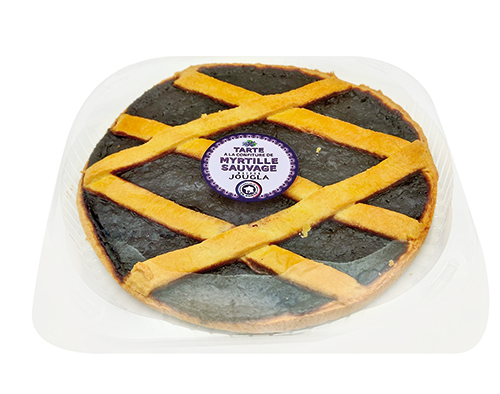 TARTE À LA CONFITURE DE MYRTILLE SAUVAGE