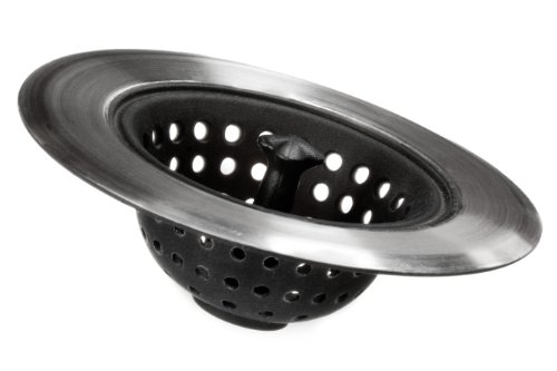 0805168 filtre d'évier silicone/acier inoxydable