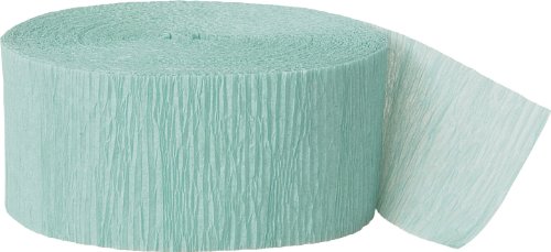 Banderole de fête en Papier Crépon Vert Mousse ...