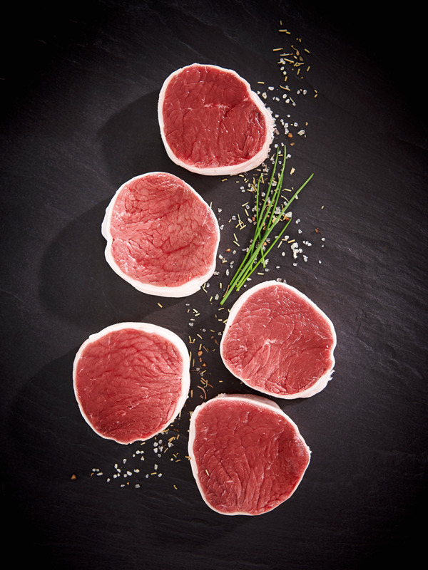 VIANDE BOVINE : RUMSTECK  EN TOURNEDOS OU RUMST...