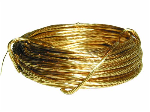 Fil laiton pour tableaux, 3.5m