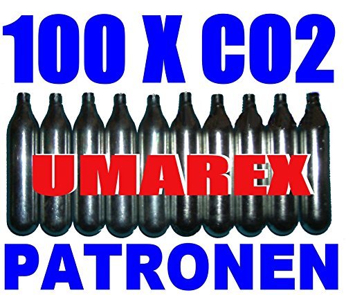 100 x 12g capsules de CO2 pour airsoft, paintba...