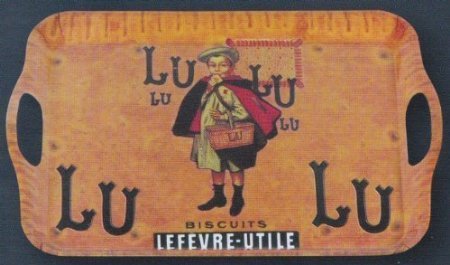 PLATEAU MELAMINE 31X46cm PETIT ECOLIER DE LU VE...