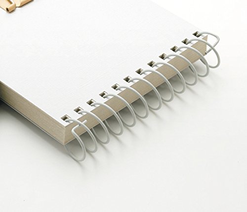 CARL 3 spirales de reliure - Blanc - Ø 9 mm - 40 anneaux - Carl code EAN B002SJVEJ2 