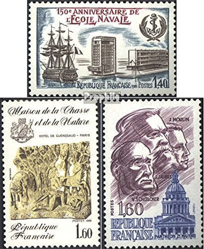 Prophila Collection France 2288,2289,2290 (complète.Edition.) 1981 timbres spéciaux (Timbres pour les collectionneurs) code EAN B002W7TEVU 