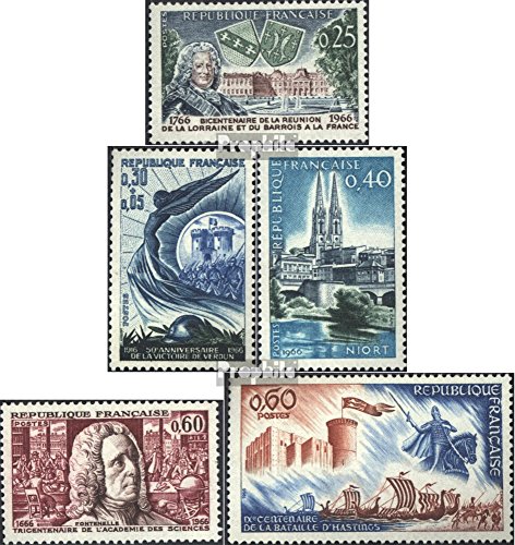 Prophila Collection France 1545,1546,1547,1548,1549 (complète.Edition.) 1966 timbres spéciaux (Timbres pour les collectionneurs) code EAN B002W7XM7C 