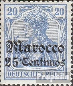 Allemand. Post maroc 24 1905 allemagne-surcharg...