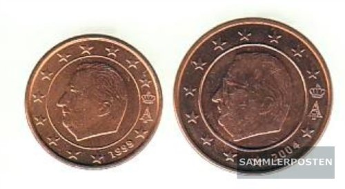 Belgique b1- 2 Stgl./unzirkuliert mixte années 1999-2004 Kursmünze 1 et 2 cent (Coins pour les collectionneurs) B00318UZQ2 Prophila Collection Belgique b1- 2 Stgl./unzirkuliert mixte années 1999-2004 Kursmünze 1 et 2 cent (Coins pour les collectionneurs) B00318UZQ2 Prophila Collection