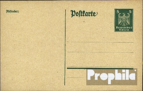 Prophila Collection Allemand Empire p156i Officiel Carte postale 1924 Adler (Documents entiers postaux pour les collectionneurs) code EAN B00319A6M4 