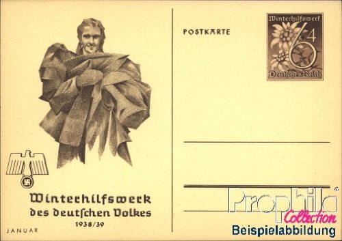 Allemand Empire p274 Officiel Carte postale 193...