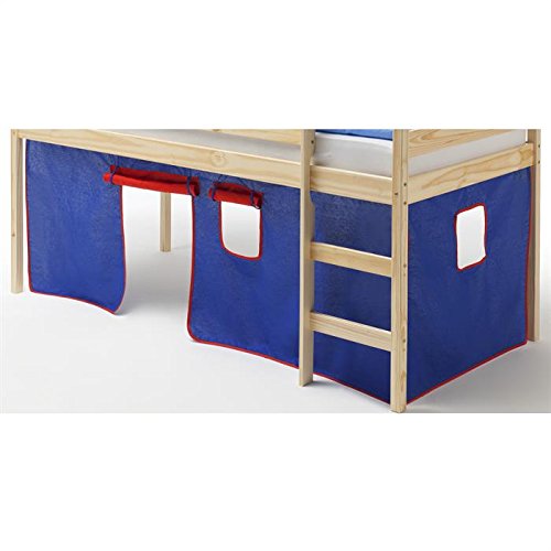 Rideaux pour lits superposés ou surélevés, bleu...