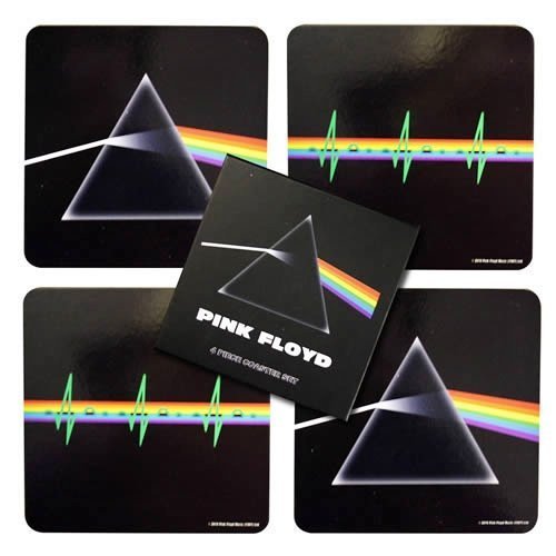 Lot de 4 sous-verre-Pink Floyd Dark Side Of The...
