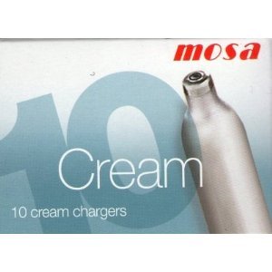 Mosa Cartouches pour siphon à espumas et chantilly, la boîte de 360 pièces code EAN B004WB7FBK 