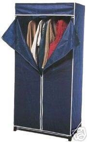 penderie armoire garde robe tissu 160 cm