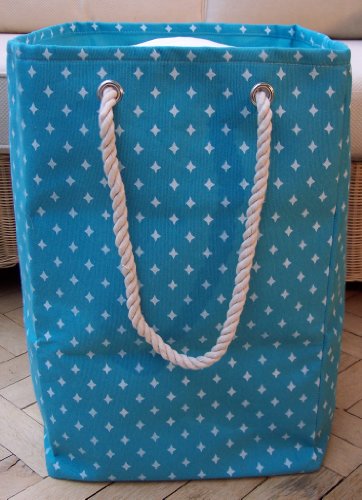 Grande, carre, pliable sac pour jouet, blanchis...