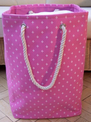 Grande, carre, pliable sac pour jouet, blanchis...