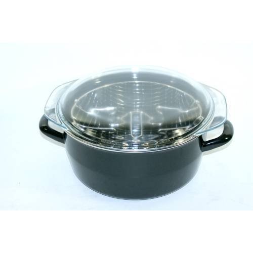 STARLIT42 FRITEUSE BAUMALU 26 CM 5 L NOIRE EMAIL INDUCTION A12-3554 code EAN B005D6B3I4 