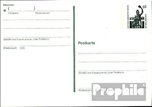 Berlin (West) p130 Officiel Carte postale 1989 attractions (Documents entiers postaux pour les collectionneurs) B005MPNTOM Prophila Collection