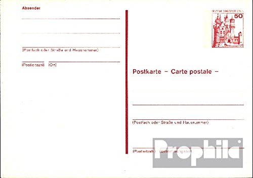 Berlin (West) p105 Officiel Carte postale 1977 Châteaux u. Serrures (Documents entiers postaux pour les collectionneurs) B005MPNZ78 Prophila Collection