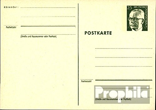 Berlin (West) p82 Officiel Carte postale avec a...