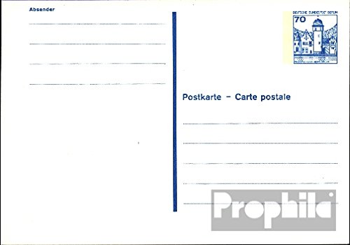 Berlin (West) p123ii, lettersetdruck Officiel Carte postale 1982 Châteaux u. Serrures (Documents entiers postaux pour les collectionneurs) B005MPO79I Prophila Collection