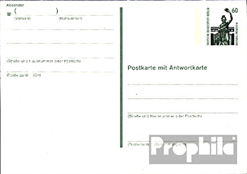 Berlin (West) p133 Officiel Carte postale cachet de complaisance 1989 attractions (Documents entiers postaux pour les collectionneurs) B005MPOC52 Prophila Collection