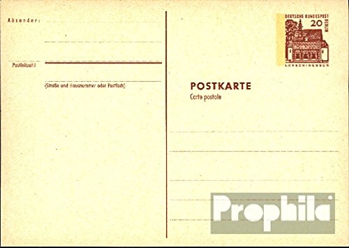 Berlin (West) p65 Officiel Carte postale Allema...