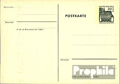 Berlin (West) p68 Officiel Carte postale Allema...