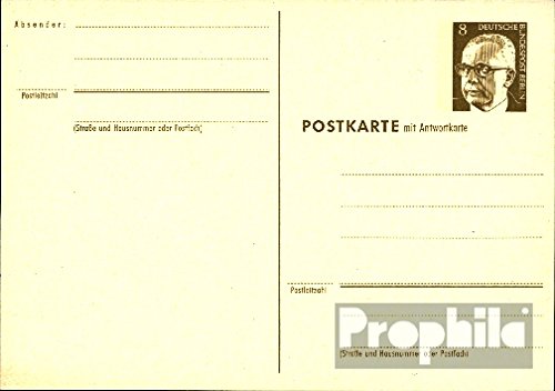 Berlin (West) p86 Officiel Carte postale cachet...