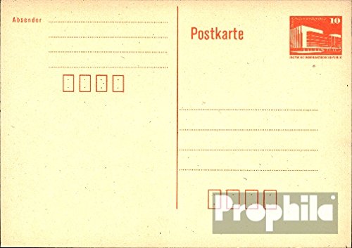 DDR p86i Officiel Carte postale 1986 Ouvrages d...