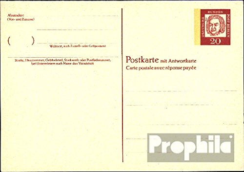 Berlin (West) p55 Officiel Carte postale bed. A...