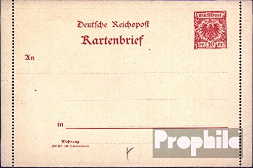 Prophila Collection Allemand Empire k1 officiel vente de cartes 1897 Adler (Documents entiers postaux pour les collectionneurs) code EAN B005MPT9C8 