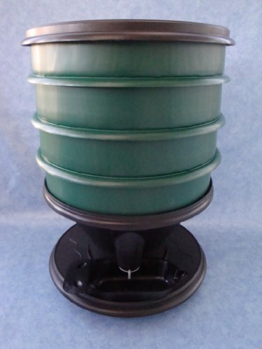 - lombricomposteur eco-worms coloris vert sapin
