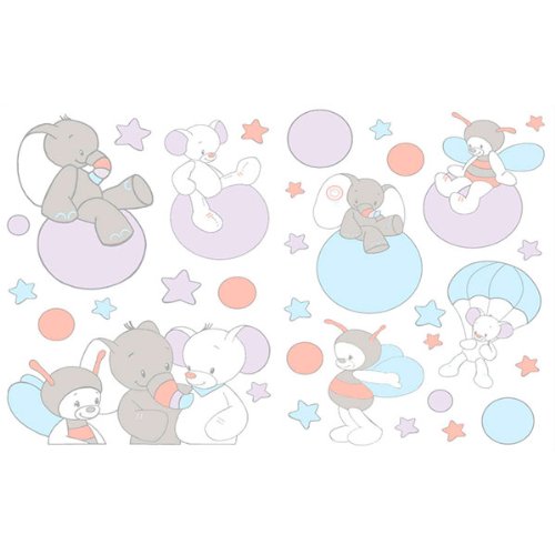 NATTOU - STICKERS bébéLES