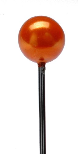 Déco aiguille orange swv3472st. D10 mm x l65 mm