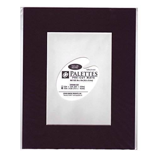 Logan pré-Tapis de découpe lisse Noir 8 x 10