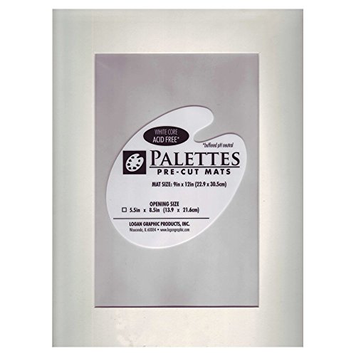 Logan pré découpé de coquillage-Blanc - 9 cm x ...