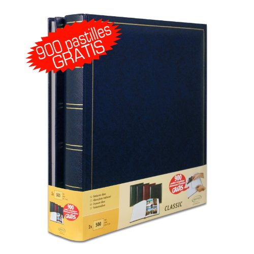 Lot de 2 albums traditionnels jumbo 100 pages p...