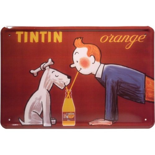 Plaque de tintin soda orange 20 x 30 cm en métal 147 plate B007JG3CLW Blechschild 20 x 30 cm Plaque de tintin soda orange 20 x 30 cm en métal 147 plate B007JG3CLW Blechschild 20 x 30 cm