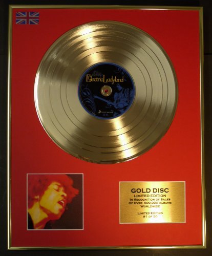 JIMI HENDRIX/EDITION LIMITEE/CADRE DISQUE D'OR ...
