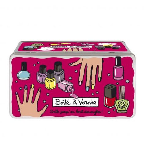 DERRIERE LA PORTE - Boite metal à vernis Derriè...