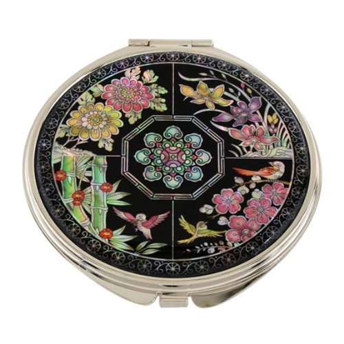 Antique Alive Miroir Maquillage Miroir de Poche Nacre Maquillage Grossissant Sac à main Tradition Corée SAGUNJA code EAN B007NUKMZI 