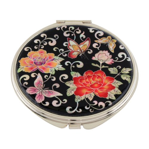 Miroir de Poche Nacre Maquillage Grossissant Sa...