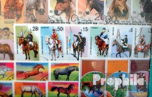 Prophila Collection Motives 50 différents Chevaux et conduire marches (Timbres pour les collectionneurs) code EAN B007RC2UMU 
