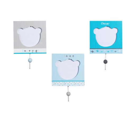 Set de 3 patères Lazare - Sauthon