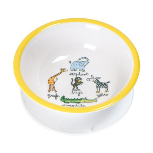 Bol mélamine ventouse jungle