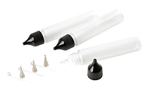 Plumes normographes et liners vides, set de 6