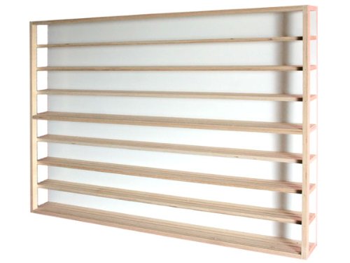 E43AM- Vitrine murale partie du milieu 100 cm x...