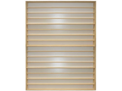 V82a - Vitrine murale 90 cm x 115 cm x 6 cm col...